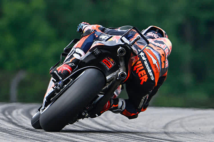 Jack Miller auf der KTM: Platz 5 am Freitag