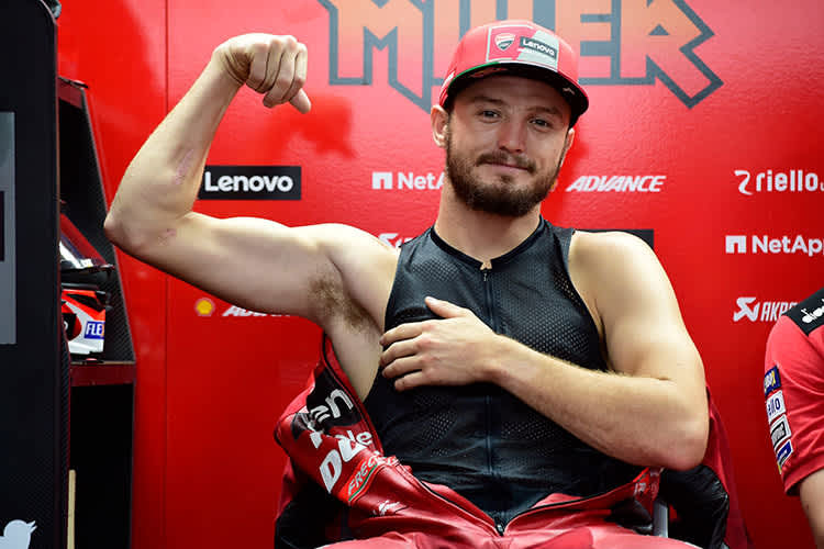 Jack Miller: «Mein 'body shape' hat sich geändert»