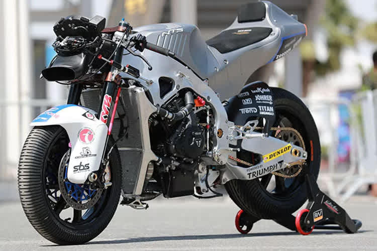 So sah das NTS-Chassis mit dem Triumph-Motor 2019 aus