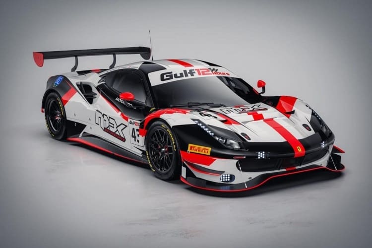So soll der Ferrari 488 GT3 von MDK Motorsports bei den 12h Gulf aussehen