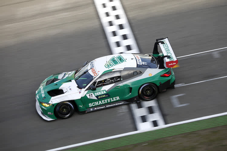 Marco Wittmann auf dem Weg zum dritten und vorerst letzten DTM-Sieg von Walkenhorst Motorsport 2022 in Hockenheim