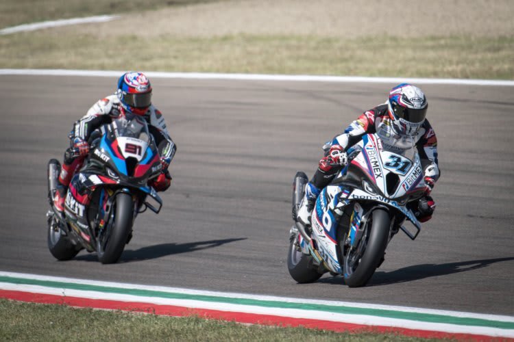 Garrett Gerloff und Leon Haslam waren in Imola ähnlich schnell