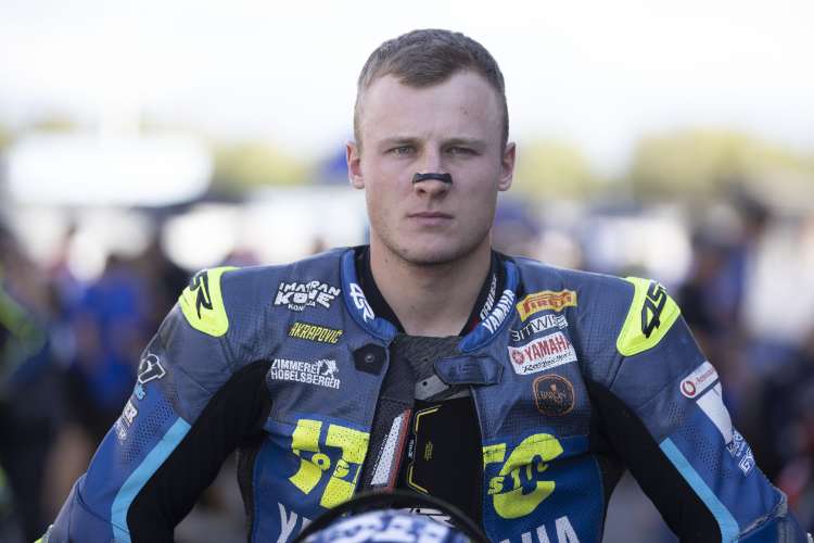 Hannes Soomer verfehlte den gestürzten Hobelsberger nur knapp