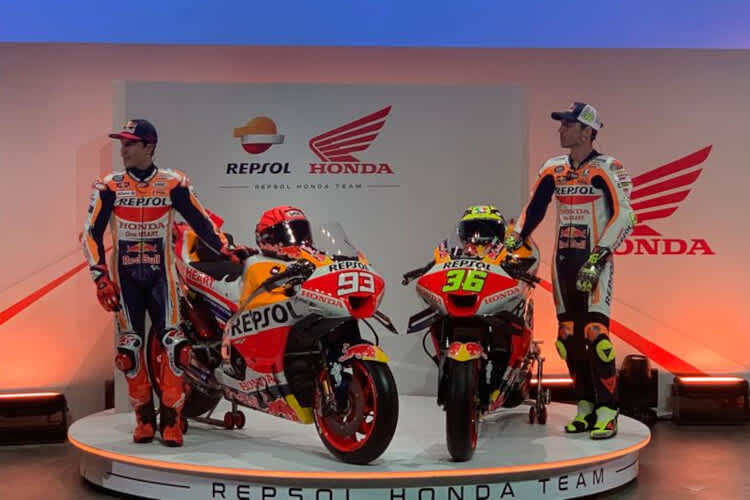 Das neue Repsol-Duo: Marc Márquez und Joan Mir