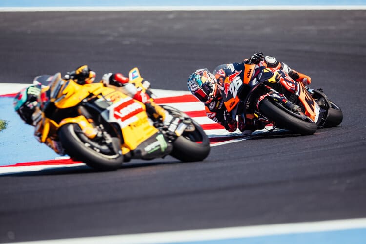 Dani Pedrosa: Beim Spanien-GP als Rennfahrer in der KTM-Box