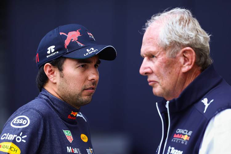 Dr. Helmut Marko sagt zum Qualifying-Ergebnis von Sergio Pérez: «Das ist natürlich jammerschade»