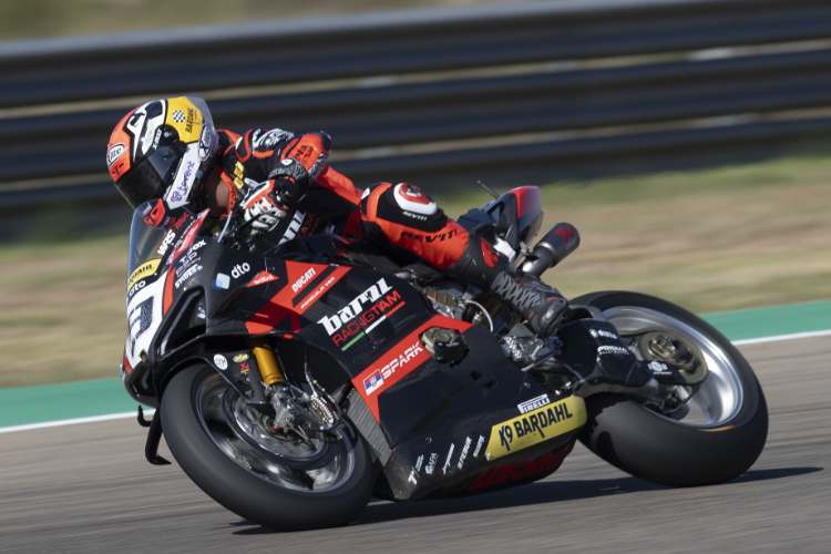 Danilo Petrucci fuhr im FP3 die bislang schnellste Runde des Wochenendes