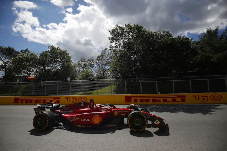 Charles Leclerc beim Grossen Preis von Kanada