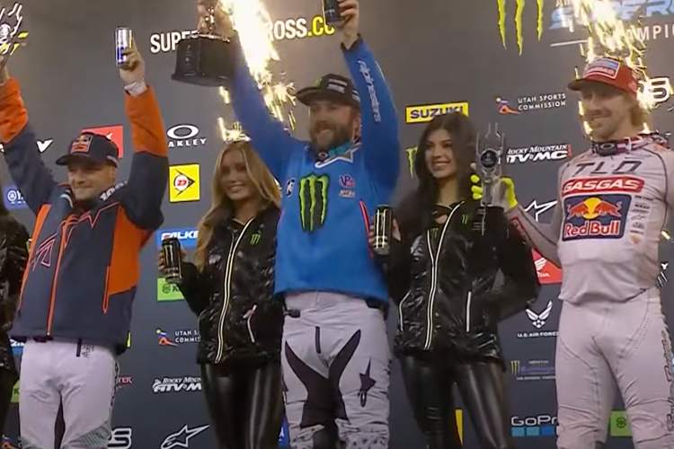 Eli Tomac gewann in Seattle vor Webb und Barcia