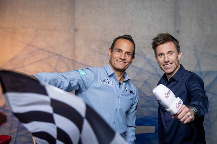 Vorfreude bei Alex Hofmann und Christian Brugger