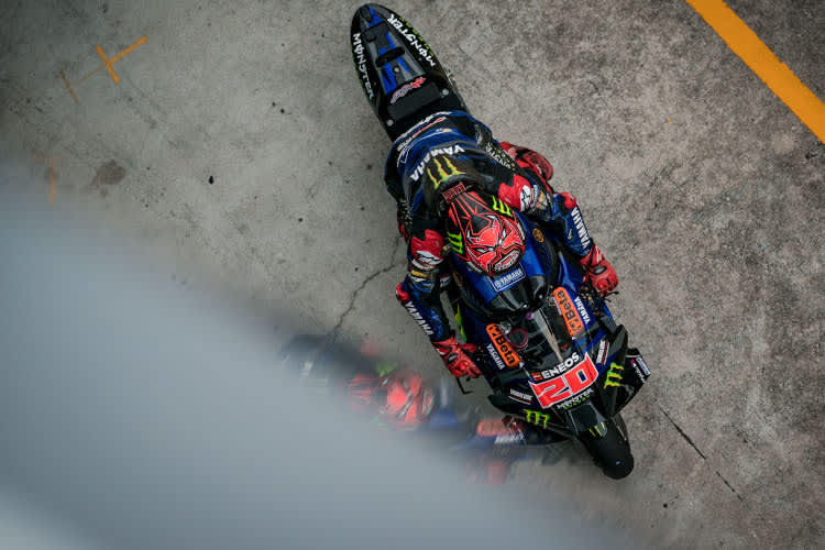 Fabio Quartararo stellte die M1 nach drei Tagen mit gemischten Gefühlen ab