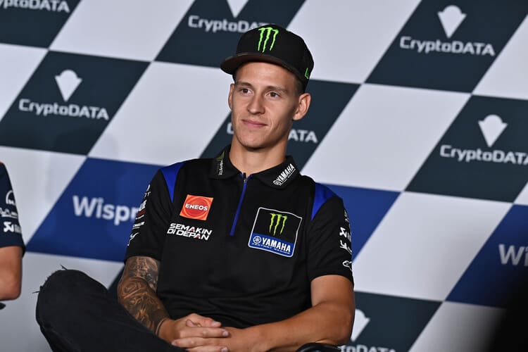 Fabio Quartararo am Donnerstag am Red Bull Ring