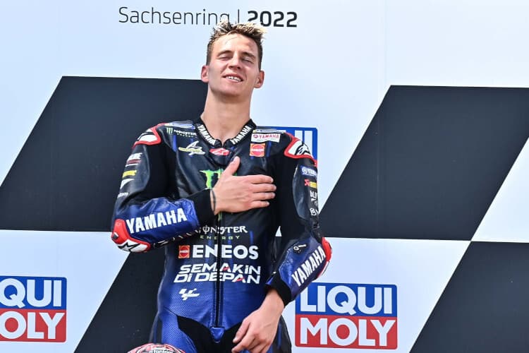 Sachsenring-Sieger Fabio Quartararo