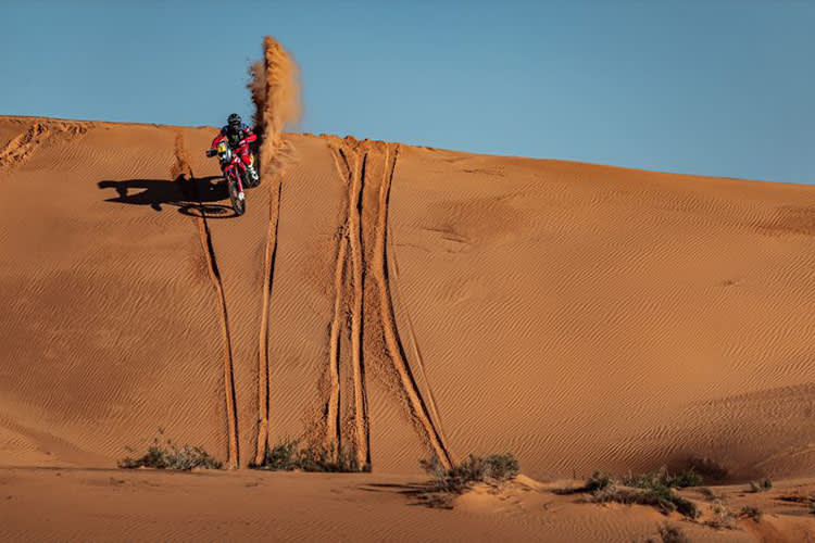 Pablo Quintanilla auf der Factory Honda