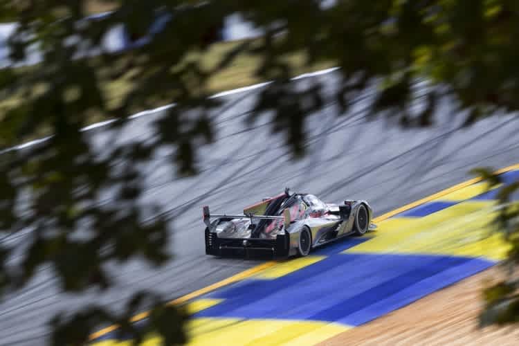 Der Cadillac LMDh in Road Atlanta