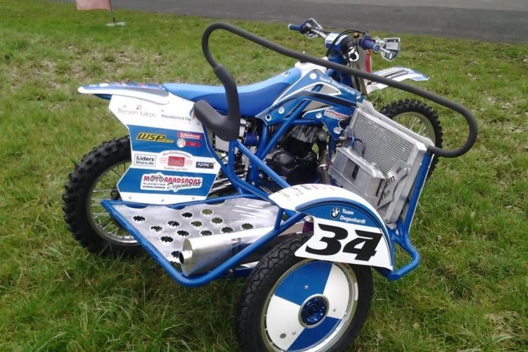 Rückkehr des BMW-Einzylinders: Pami-F 650 im Fahrwerk von WSP-Sidecars	