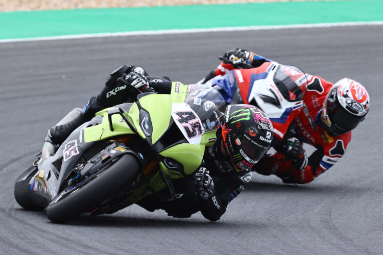 Estoril 2022: Scott Redding (BMW) vor Iker Lecuona (Honda)