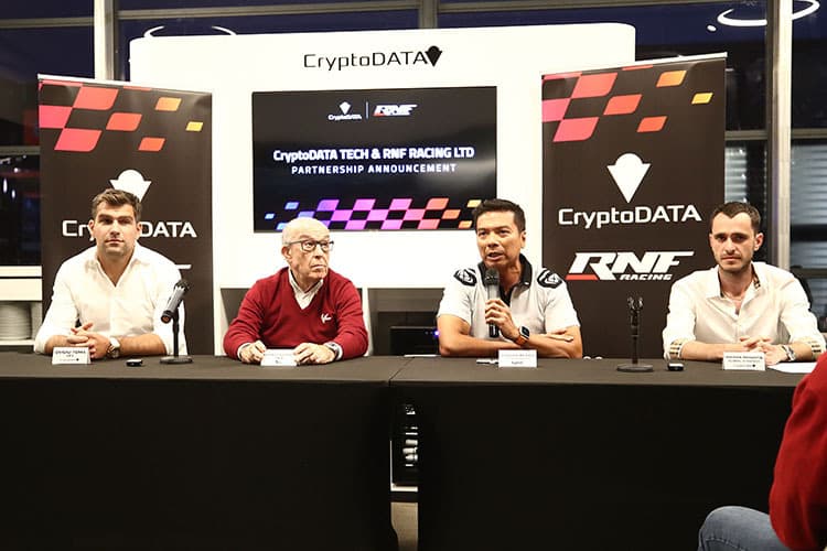 Ovidiu Toma, Ezpeleta, Razali und CryptoDATA-Global Strategy-Experte Bogdan Maruntis