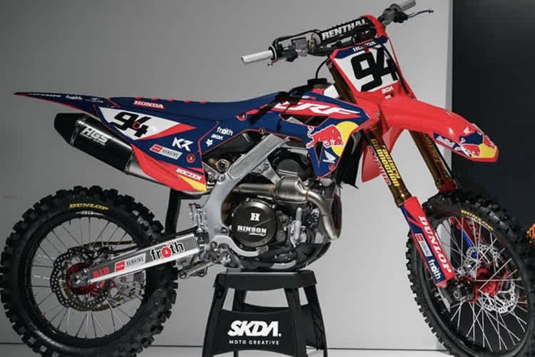 Die Honda von Ken Roczen für Paris