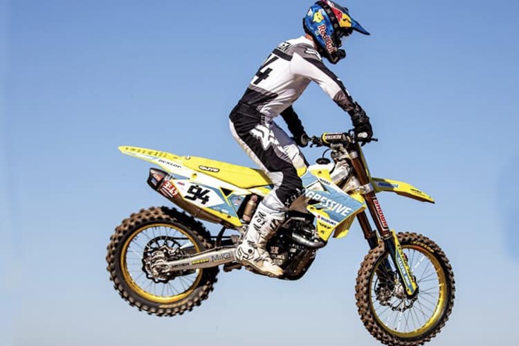 Ken Roczen auf Suzuki, stylish wie immer