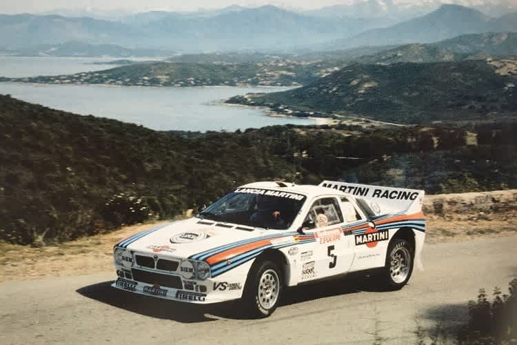 Walter Röhrl 1983 auf Korsika