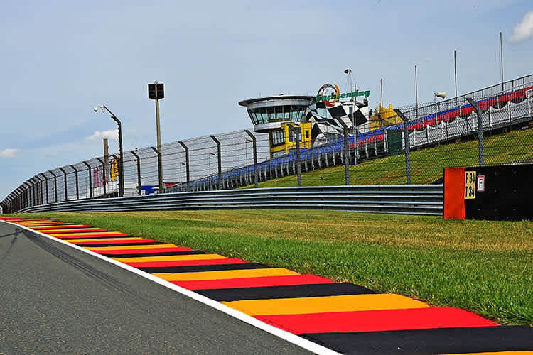 Unterwegs am Sachsenring
