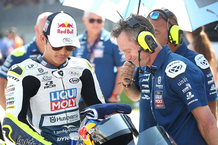 Werden sich trennen: Ayumu Sasaki und Peter Öttl