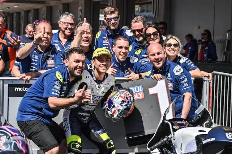 Ayumu Sasaki war im Qualifying in Portugal unschlagbar