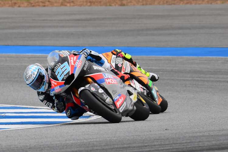 Schrötter am Freitag in Buriram