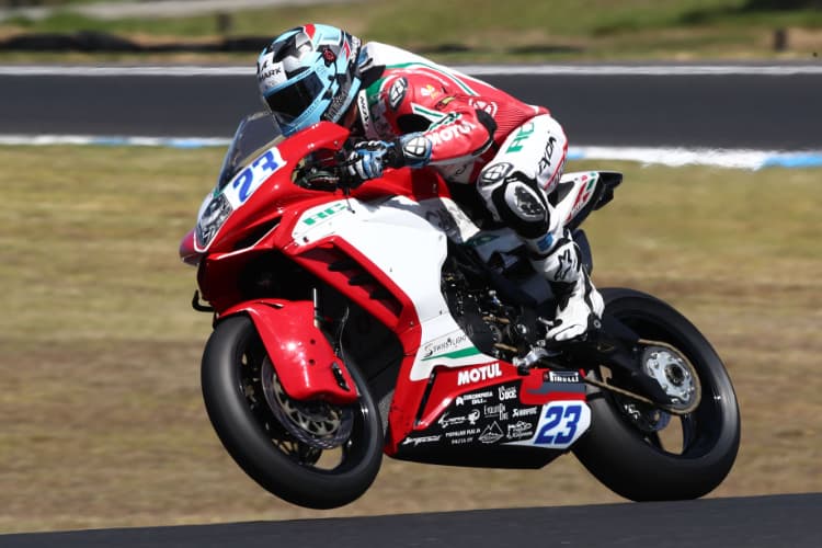 Marcel Schrötter in Phillip Island
