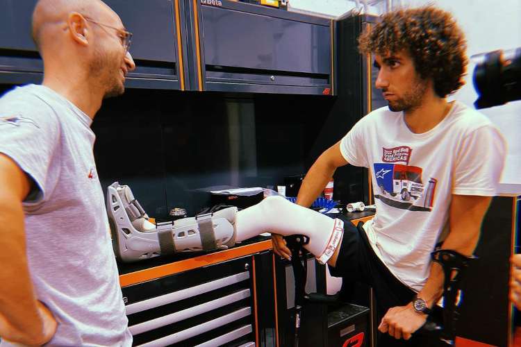 LCR besuchte Alex Rins in Andorra