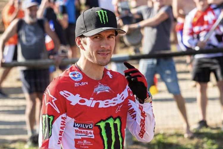 Der Schweizer Jeremy Seewer markierte in Ernée Bestzeit