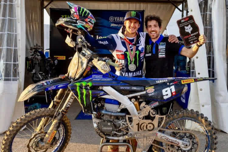 Jeremy Seewer mit «Cippa» Rossini