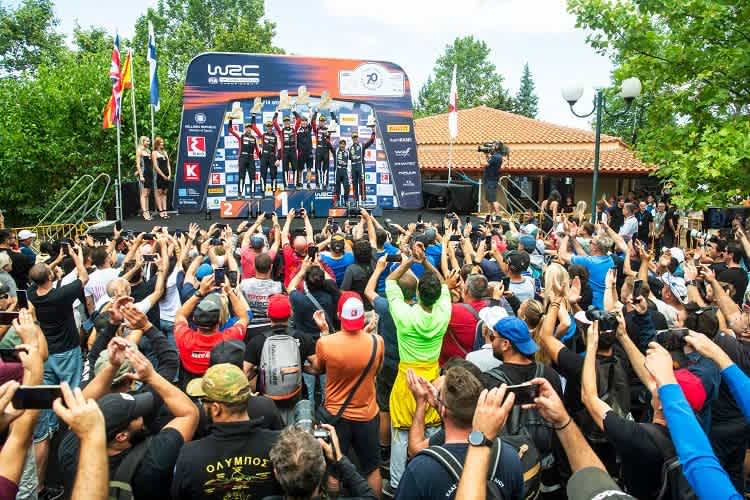 Die Sieger der 70. Rallye Akropolis