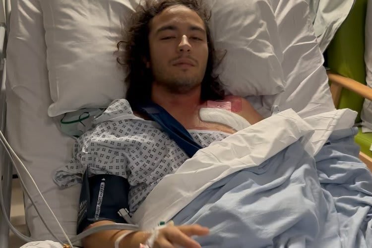 Der frisch operierte Can Öncü 