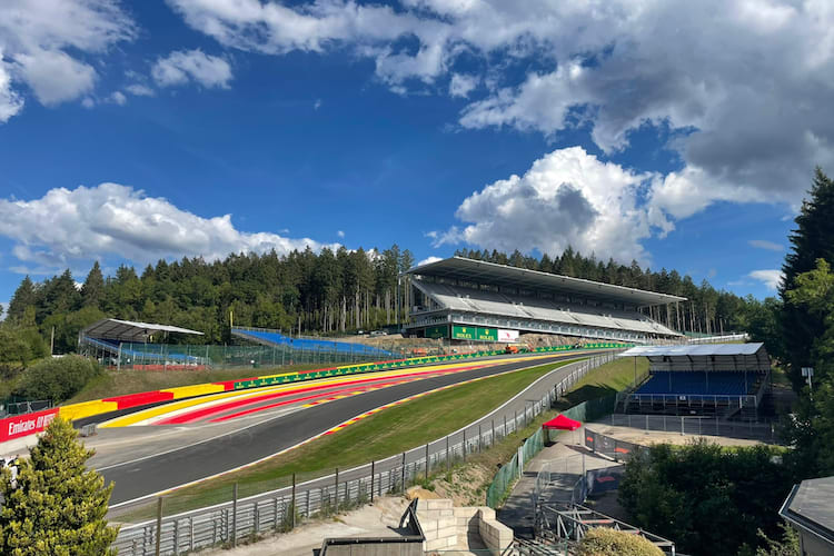 Einmalige Atmosphäe am Circuit de Spa-Francorchamps
