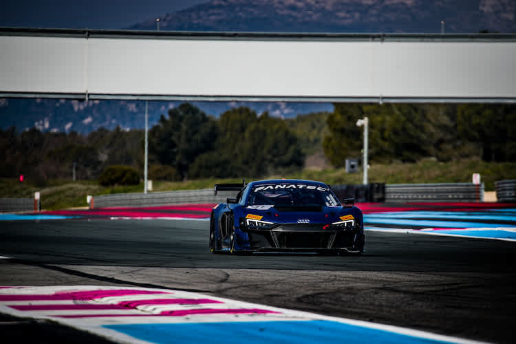 Gilles Magnus fuhr im Comtoyou Racing Audi R8 LMS GT3 evo II die Tagesbestzeit