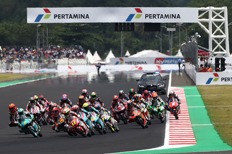 Das Moto3-Startfeld in Mandalika 2022: Viele Teams wurden neu besetzt