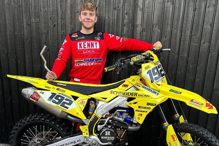 Glen Meier startet 2024 mit der RGS Suzuki