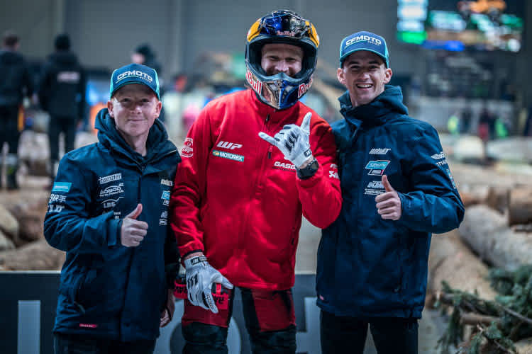 Joel Kelso, Taddy Blazusiak und Xavier Artigas