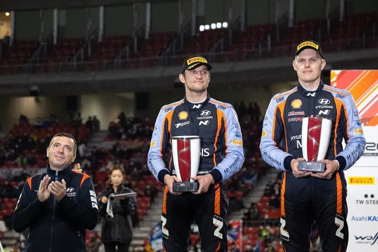  Martin Järveoja und Ott Tänak P2 in Japan