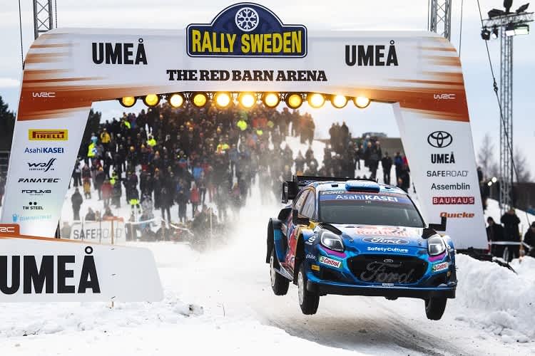 Ott Tänak siegte 2023 in Schweden