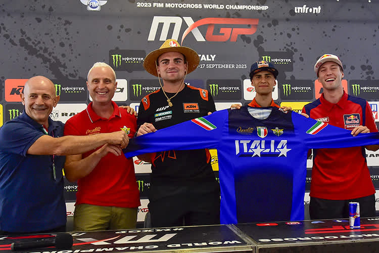 Team Italien geht in RedBud als Titelverteidiger an den Start