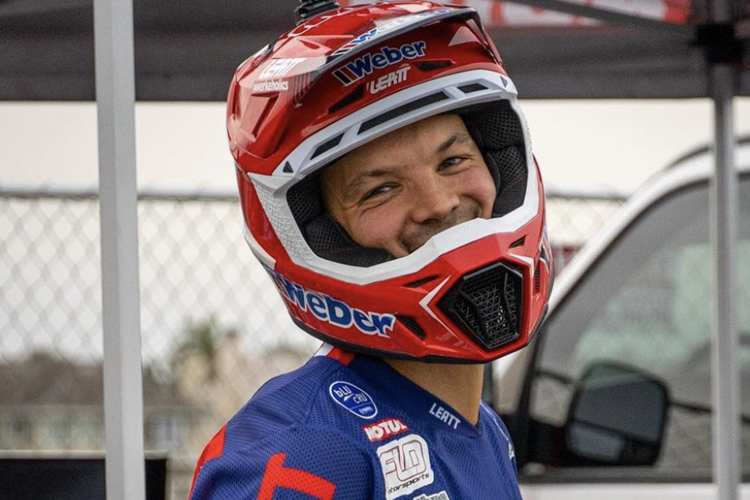 Dominique Thury startet 2023 für das Team Solitaire Nuclear Blast Yamaha