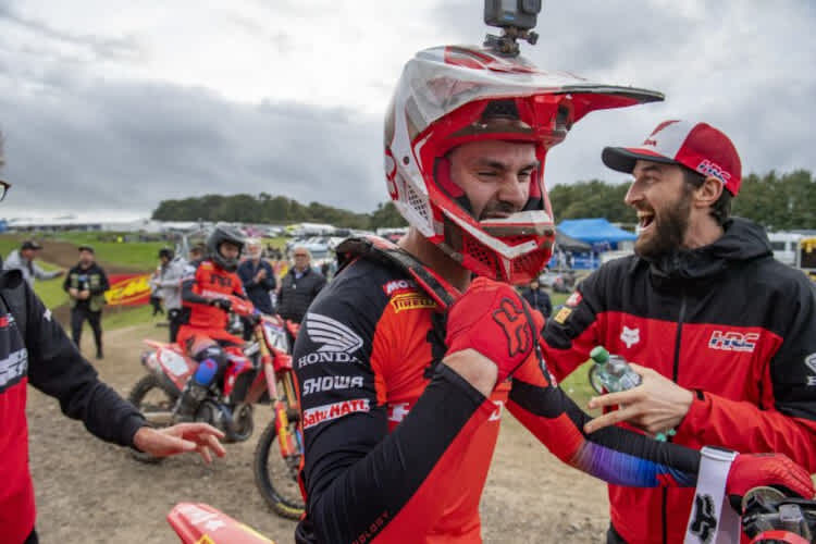 Sergio Perez, Tim Gajser, Max Verstappen, Marc Márquez und Yuki Tsunoda hatten sichtlich Spaß