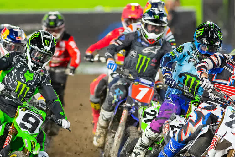 Eli Tomac gelangen in Anaheim keine perfekten Starts
