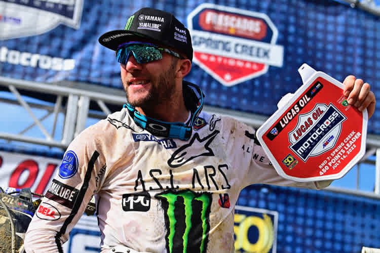 Eli Tomac übernahm in Millville die Tabellenführung