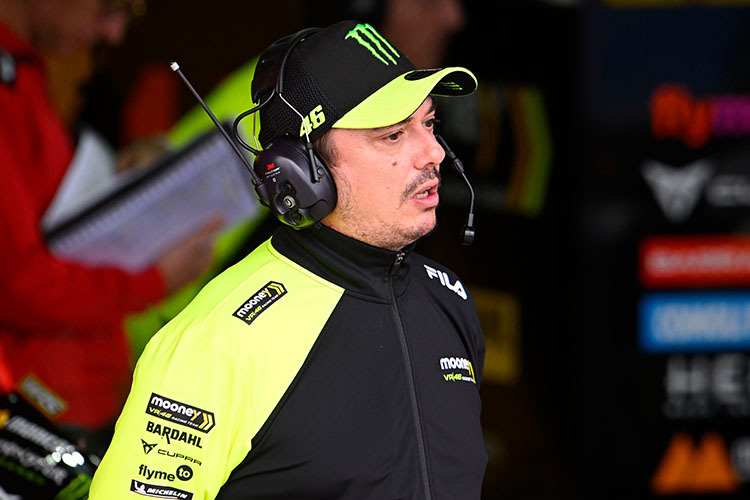 Mooney VR46-Teamdirektor Uccio Salucci 