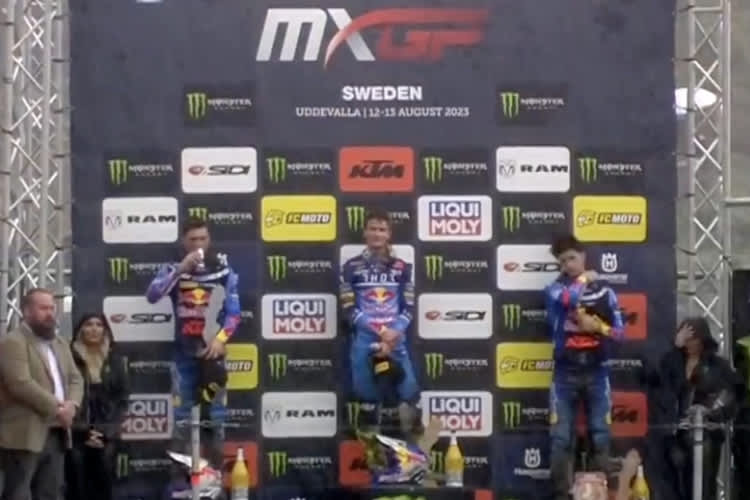 Simon Längenfelder gewann vor Liam Everts und Andrea Adamo