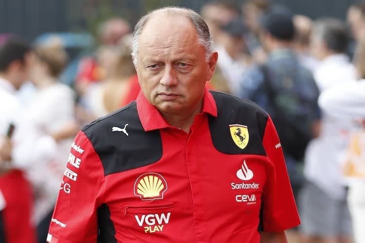 Ferrari-Teamchef Fred Vasseur findet: «Wenn wir in Nordamerika noch populärer sein wollen, müssen wir vielmehr einen amerikanischen Fahrer als ein US-Team haben»